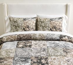 Cordelia Toile Reversible Quilted Sham