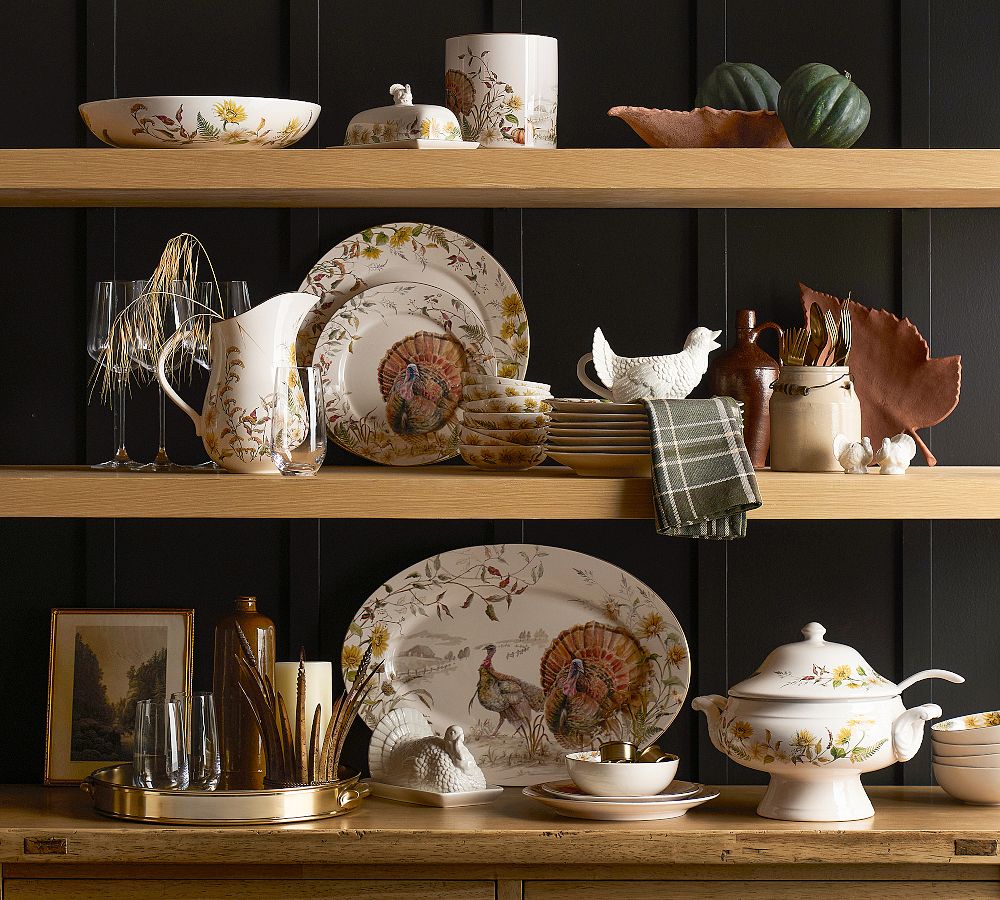 Bedford Harvest Stoneware Serveware Collection by Pottery Barn