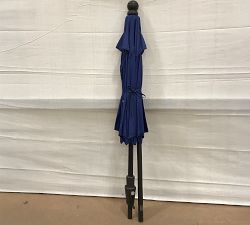 Open Box: 6' Round Outdoor Patio Umbrella, Rustproof Aluminum Tilt Frame - Sunbrella®; Cobalt