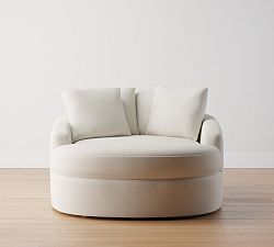 Open Box: Balboa Upholstered Media Lounger - Performance Boucle Oatmeal