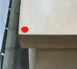 Open Box: Cayman L-Shaped Rotating Desk (50") - Biscotti