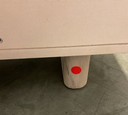Open Box: Cayman Rectangular Media Cabinet (54") - Biscotti
