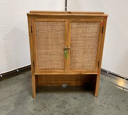 Open Box: Channing Cane Modular Cabinet Hutch - Midland Amber
