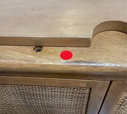 Open Box: Channing Cane Modular Cabinet Hutch - Midland Amber