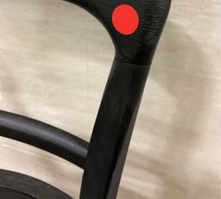 Open Box: Cline Counter Stool (24") - Charcoal