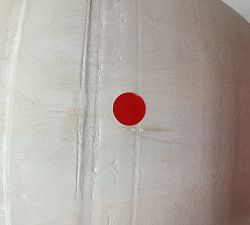 Open Box: Faris Ceramic Table Lamp Base (21") - Ivory