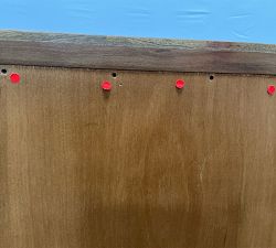 Open Box: Oakleigh 7-Drawer Dresser (57") - Heirloom Wheat, Traditional Hardware