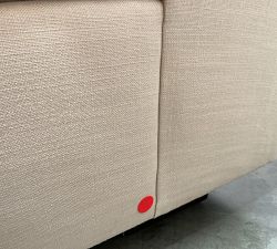 Open Box: Turner Petite Roll Arm Right Return Bumper - Performance Slub Cotton Stone