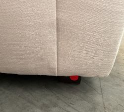 Open Box: Turner Petite Roll Arm Right Return Bumper - Performance Slub Cotton Stone