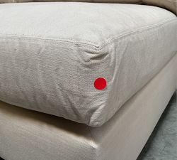 Open Box: Turner Petite Roll Arm Right Return Bumper - Performance Slub Cotton Stone