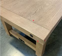 Open Box: Benchwright Extending Dining Table ( 108"-144"W, Seats 8-10) - Seadrift