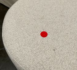 Open Box: Jake Swivel Stool - Performance Boucle Oatmeal, Seadrift