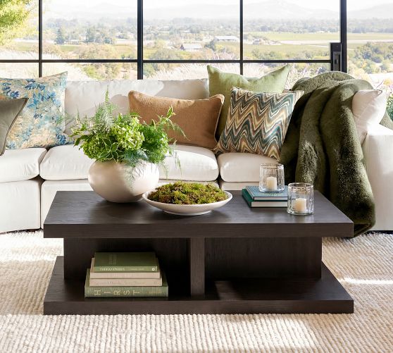 Newport Rectangular Coffee Table (54
