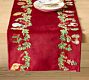 Nostalgic Christmas Icon Velvet Table Runner