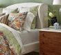 Kravet Garden Floral Ikat Reversible Duvet Cover