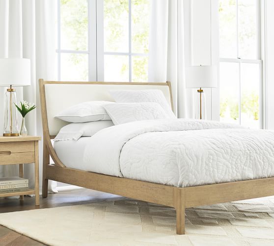 Lyell Platform Bed | Pottery Barn