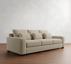 Big Sur Square Arm Deep Seat Sofa (76"&ndash;120")