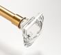 Glass Square Finial - Set of 2