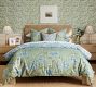 Marlo Clear Glass Table Lamp with Kravet Shade (26")