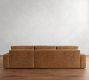 Rutherford Leather Chaise Sectional (136")