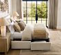 Arlo Upholstered Shelter Storage Bed