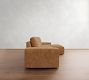 Rutherford Leather Chaise Sectional (136")