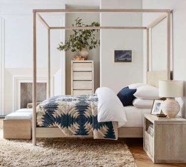 Cayman Aubrey Velvet Bedroom