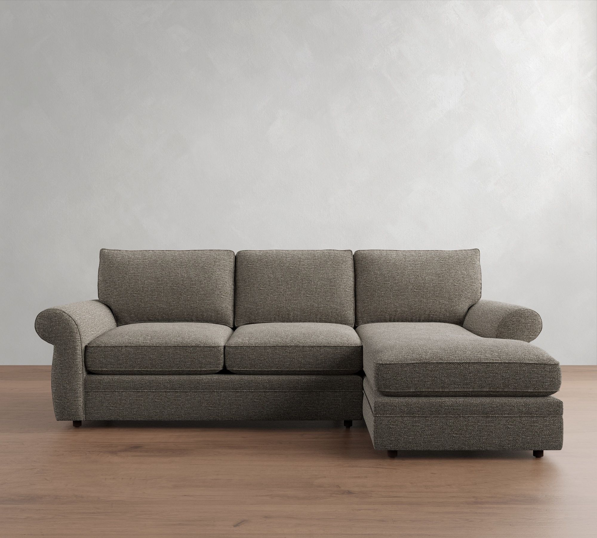 Pearce Roll Arm Deep Seat Chaise Sectional (110"&ndash;150") - thumbnail 8