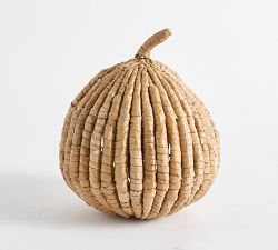 Eclectic Woven Pumpkin