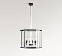 Manor Glass Round Indoor/Outdoor Pendant (18")