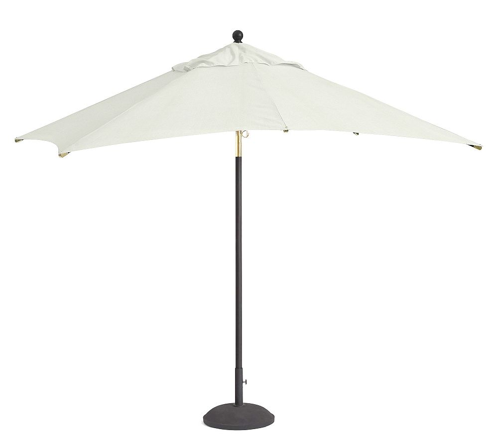 Premium 10' Rectangular Outdoor Patio Umbrella - Rustproof Aluminum Frame by Pottery Barn