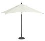 Premium 10' Rectangular Outdoor Patio Umbrella &ndash; Rustproof Aluminium Frame