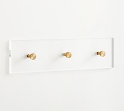 Acrylic Row Of Hooks
