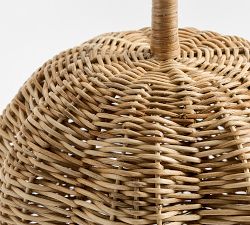 Eclectic Woven Pumpkin
