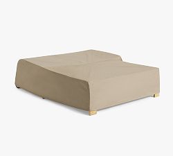 Malibu Platform Custom-Fit Outdoor Covers - Chaise &amp; Daybed