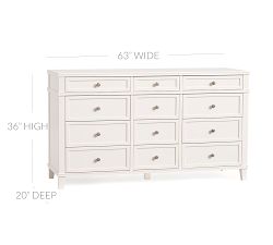 Clara 12-Drawer Dresser (63")