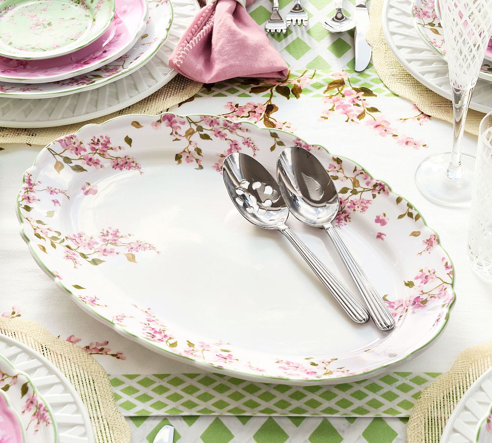 Monique Lhuillier Garden Trellis Serving Platter by Pottery Barn