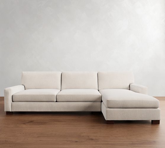 Turner Square Arm Chaise Sectional (103"-128") by Pottery Barn