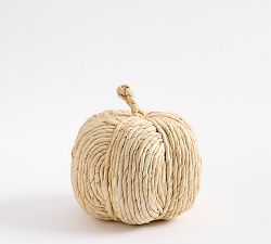 Eclectic Woven Pumpkin