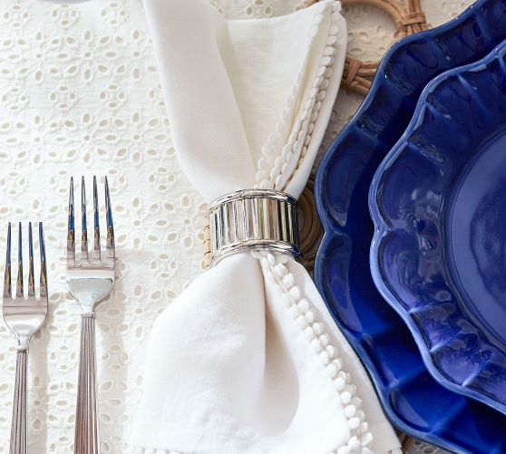 Monique Lhuillier Rivoli Napkin Rings - Set of 4