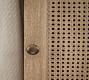 Sausalito Cane Armoire (40")