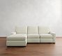 Turner Square Arm Power Reclining Chaise Sectional (105"&ndash;117")