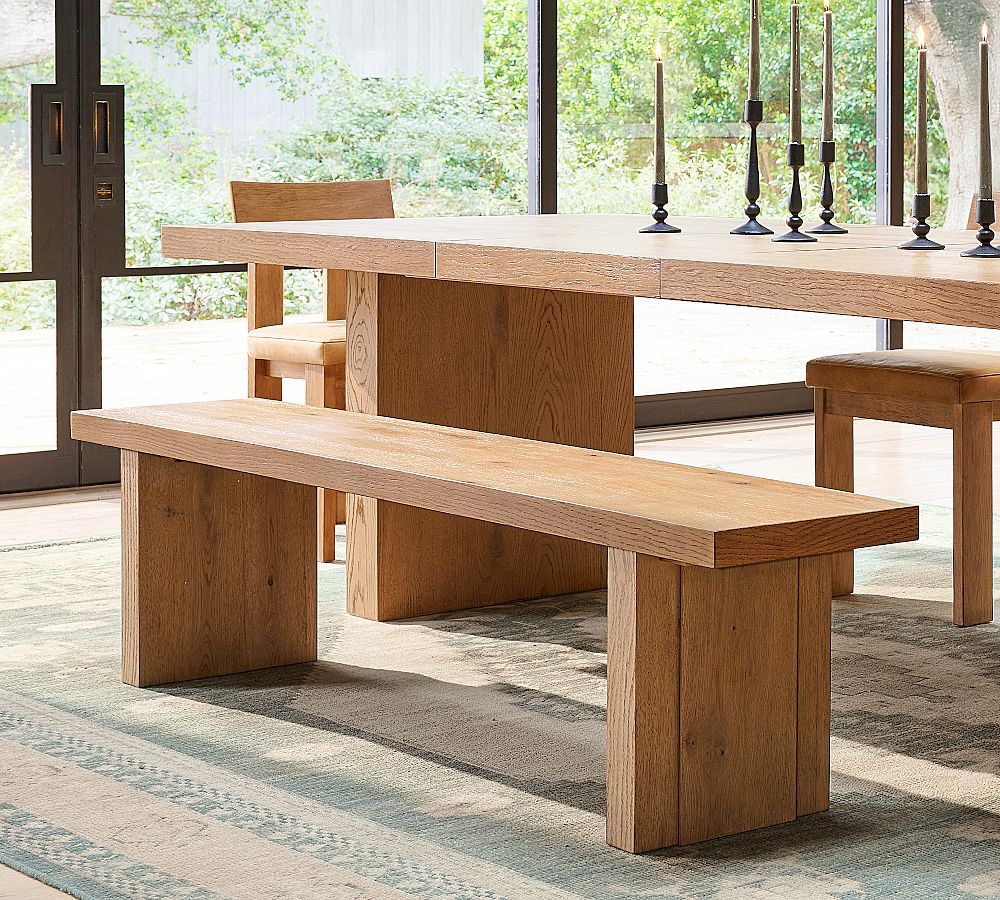 Aldon Dining Bench (73") by Pottery Barn