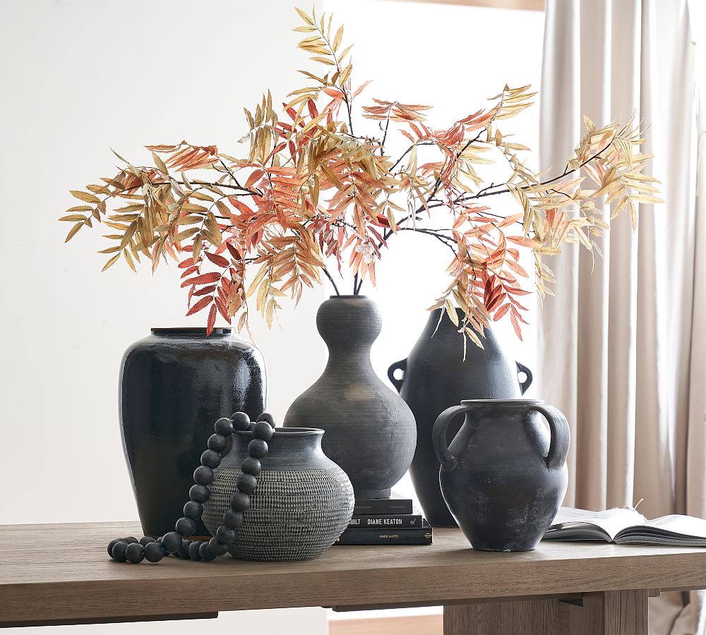 Artisan Handcrafted Terracotta Vases by Pottery Barn