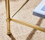 Everson Rectangular Glass Coffee Table (52")