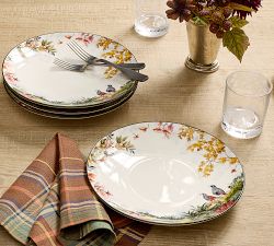 Fantastical Forest Stoneware Dinner Plates - Set of 4