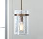 Laurel Glass Pendant (8")