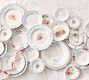LoveShackFancy Rose Porcelain Appetizer Plates - Set of 4