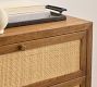 Catalina Cane 6-Drawer Wide Dresser (64")