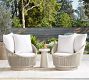 Indio Coastal Swivel Outdoor Papasan